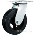 Heavy Duty Rubber On Iron Swivel Trolley Casters